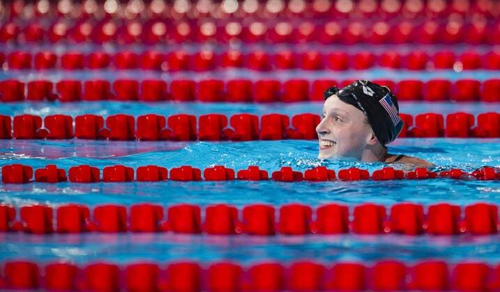 Katie Ledecky USA gold medal and new world record Women s 800m freestyle final 15th FINA World Aquatics Championships Palau Sant Jordi, Barcelona (Spain) 03 08 2013 GiorgioxPerottino