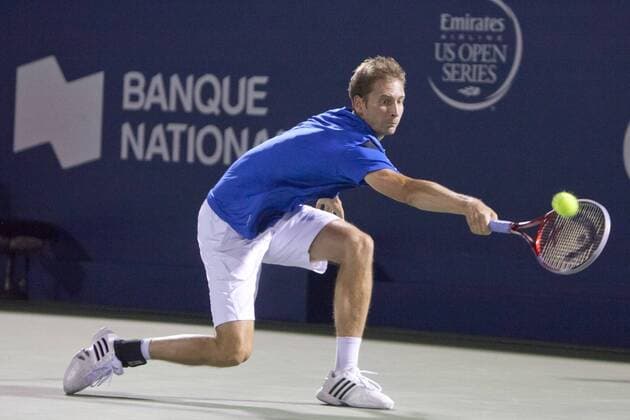 Aug. 06, 2013 - Montreal, Quebec, CAN - Florian Mayer (GER) during day 2 action. Tennis 2013 - Rogers Cup - Montreal - ZUMAs30