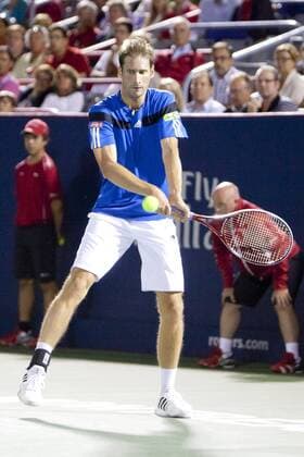 Aug. 06, 2013 - Montreal, Quebec, CAN - Florian Mayer (GER) during day 2 action. Tennis 2013 - Rogers Cup - Montreal - ZUMAs30