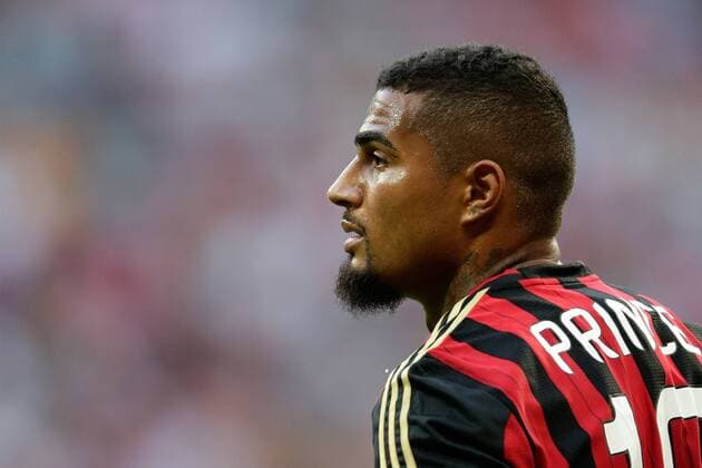 Kevin Prince Boateng of AC Milan AC Milan v Sao Paulo FC Friendly 2013 2014 xVIxVIxIMAGESx xEricxVerhoevenxIVx 1709154