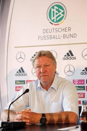 U21 Nationaltrainer Horst Hrubesch - DFB Pressekonferenz zur Nominierung für die Länderspiele