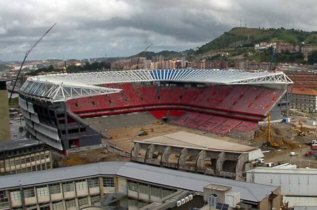 Construction works of the new San Mames stadium, Home of Atletico Bilbao - xJUANxECHEVERRIAx 