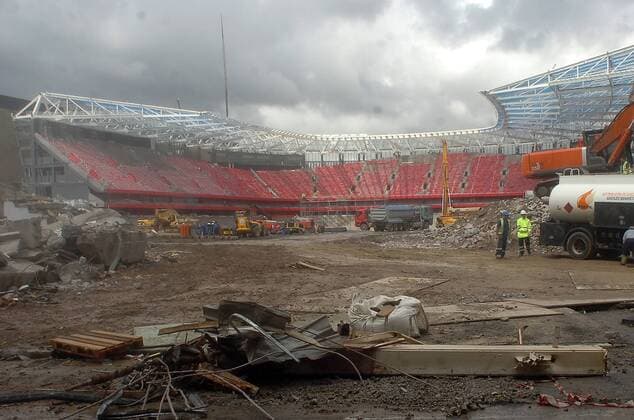 Construction works of the new San Mames stadium, Home of Atletico Bilbao - xJUANxECHEVERRIAx 