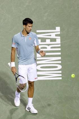 Aug. 08, 2013 - Montreal, Quebec, CAN - Novak Djokovic (SRB) during day 4 action. Tennis 2013 - Rogers Cup - AUG 08 - ZUMAs30