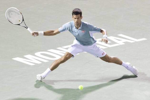 Aug. 08, 2013 - Montreal, Quebec, CAN - Novak Djokovic (SRB) during day 4 action. Tennis 2013 - Rogers Cup - AUG 08 - ZUMAs30
