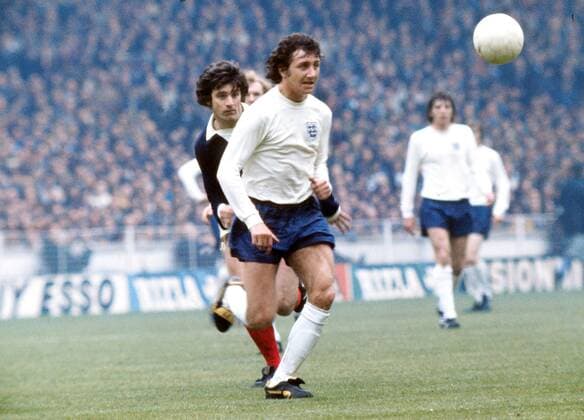 Football - 1973 British Home Championship - England 1 Scotland 0 England s Roy McFarland at Wembley. 19 05 1973 