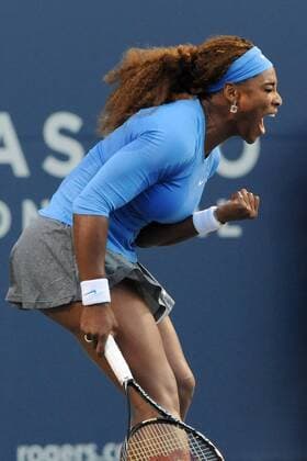 Aug. 9, 2013 - Toronto, Ontario, Canada - Toronto, Ontario, Canada, August 9, 2013. Serena Williams (USA) reacts during action in quarter final action during the WTA Tennis Damen Rogers Cup at Rexall Centre in Toronto, Ontario, Canada on August 9th. Tennis 2013: WTA Tennis Damen Rogers Cup AUG 09 - ZUMAc04