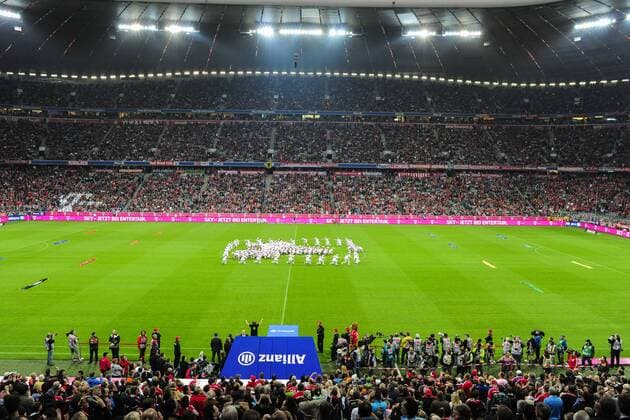 FC Bayern München - Borussia Mönchengladbach, Fussball Bundesliga, Allianz Arena, München. 09.08.2013 Im Bild: Bundesliga Saisoneröffnung 2013 2014 Â
