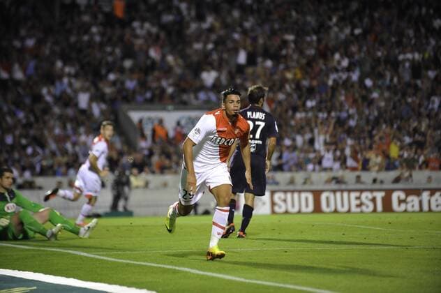Emmanuel RIVIERE (monaco) FOOTBALL: Girondins de Bordeaux - AS Monaco - 10 08 2013 xThierryxBretonx 