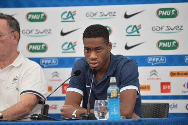 Geoffrey Kondogbia FOOTBALL : Press Conference France - 12 08 2013 AnthonyBIBARD FEP Panoramic 