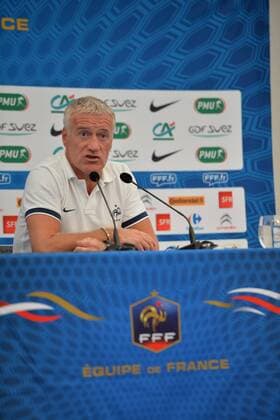 Didier Deschamps (France coach ) FOOTBALL : Press Conference France - 12 08 2013 AnthonyBIBARD FEP Panoramic 