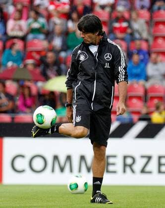 12.08.2013, xsvx, Fussball Deutsche Fussball Nationalmannschaft Training, v.l. Trainer Joachim JOGI Löw (Deutsche Fussball Nationalmannschaft DFB)