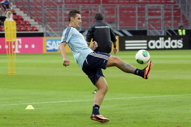 Miroslav Klose - Öffentliches Training der Deutschen Nationalmannschaft, Coface Arena Mainz