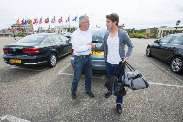 Paul Verhaegh of Holland during the arrival of the Dutch National team on August 12, 2013 at Grand Hote Huis ter Duin at Noordwijk, The Netherlands. Arrival Dutch team in Noordwijk Friendly 2013 2014 xVIxLaurensxLindhoutxIVx 1720837