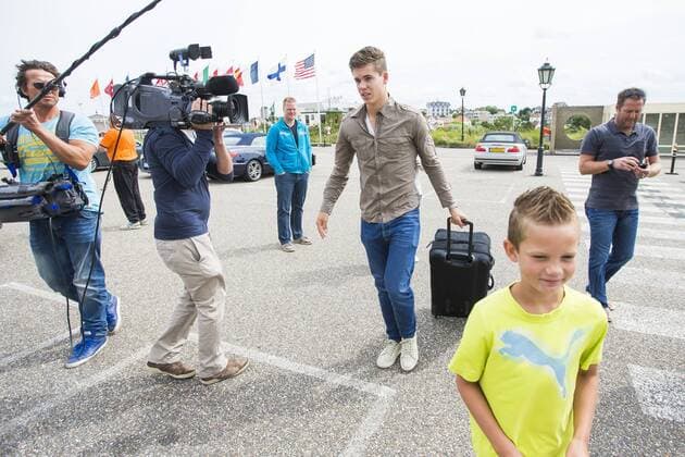 Marco van Ginkel of Holland during the arrival of the Dutch National team on August 12, 2013 at Grand Hote Huis ter Duin at Noordwijk, The Netherlands. Arrival Dutch team in Noordwijk Friendly 2013 2014 xVIxLaurensxLindhoutxIVx 1720842