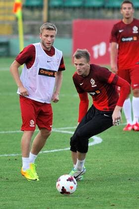 Training Nationalteam Polen in Danzig, Polen JAKUB KUBA BLASZCZYKOWSKI JAKUB SLOWIK  EN_01093154_0022