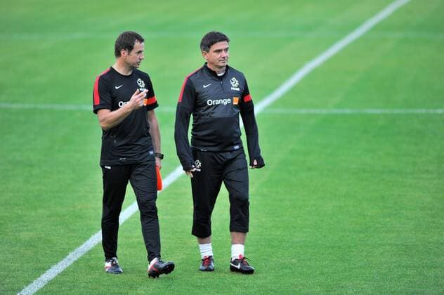 Training Nationalteam Polen in Danzig, Polen ANDRZEJ DAWIDZIUK WALDEMAR FORNALIK  EN_01093154_0028