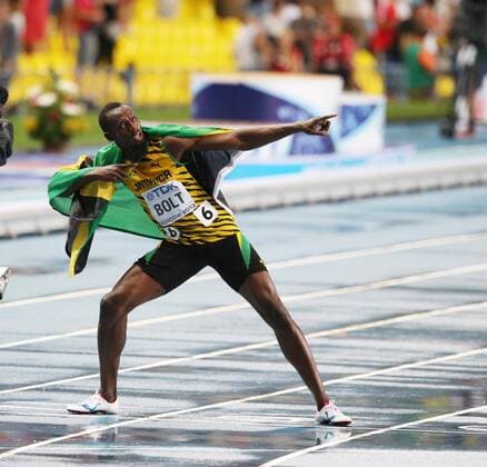 Moskau, Leichtathletik, Athletics, Track and Field, IAAF, Leichtathletik WM Moskau 2013, World Championships moscow,10.-18-08-2013, Big Sports Arena, Luzhniki, Moskau, Usain Bolt, Jamaika, 100m