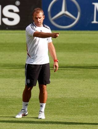 13.08.2013, xsvx, Fussball Deutsche Fussball Nationalmannschaft Training, v.l. Trainer Hans-Dieter HANSI Flick (Deutsche Fussball Nationalmannschaft DFB) Freisteller