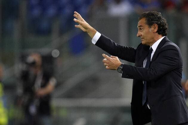 Cesare Prandelli allenatore Italia - Fussball - Freundschaftsspiel - Italien vs. Argentinien - in Rom, Italien - andreaxstaccioli