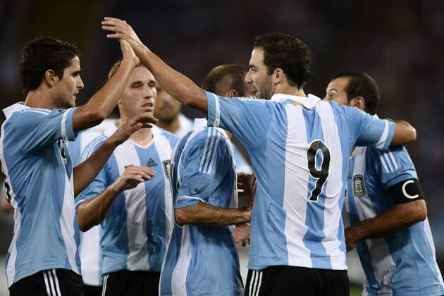 Rome, Stadio Olimpico - Friendly match Italy vs Argentina - Gonzalo Higuain 