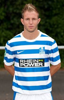15.08.2013, Duisburg, Fussball, 3. Liga, Mannschaftsfoto MSV Duisburg, Einzelfotos, Porträttermin. Pierre De Wit (Duisburg)