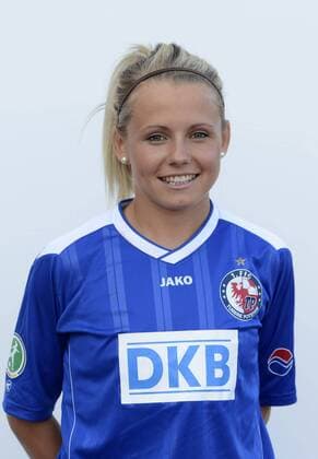 Julia Simic, 1.FFC Turbine Potsdam, Fußball, Frauen, Bundesliga, Saison 2013 2014, Potsdam, 15.08.2013,