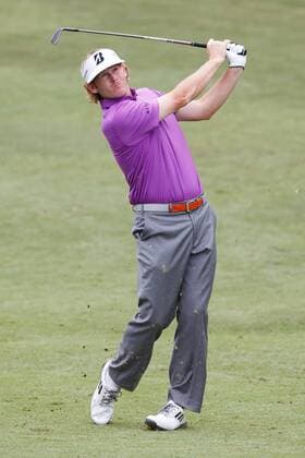 16 August 2013: Brandt Snedeker hits an approach shot on the ninth green during the second round of the Wyndham Championship at Sedgefield Country Club in Greensboro, NC. GOLF: AUG 16 PGA Golf Herren - Wyndham Championship - Round 2 Icon130816051 EDITORIAL USE ONLY