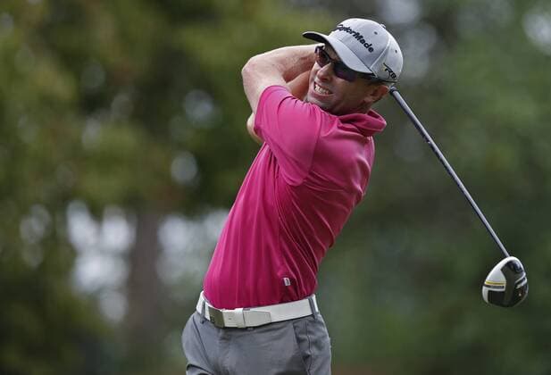 Aug. 17, 2013 - Knoxville, TN, United States of America - August 17, 2013: Tim Wilkenson tees off during third round play of the News Sentinel Open at Fox Den Country Club Saturday, August 17, 2013 in Knoxville, Tenn. (Cal Media) PGA Golf Herren Web.com Tour AUG. 17 - ZUMAc04