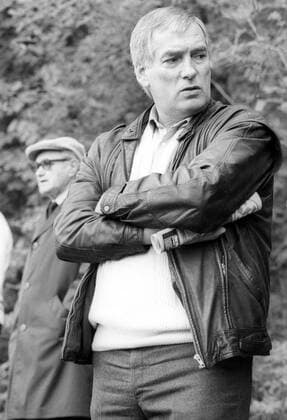 Fußball, Trainerhistorie SG Union Solingen von 1967 bis heute Trainer Manfred Krafft (SG Union Solingen) beobachtet ein Spiel seines zukünftigen Clubs Stuttgarter Kickers