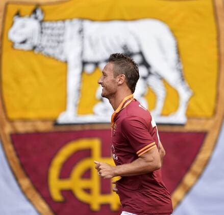 Francesco Totti - Roma 21 8 2013 Stadio Olimpico Football Calcio - AS Roma Open Day -- AndreaxStaccioli -