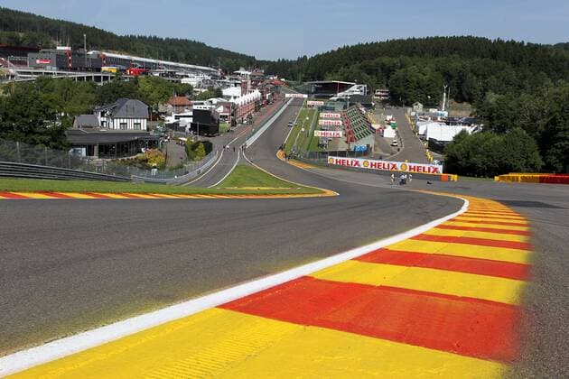 21.08.2013, Spa Francorchamps - GP von Belgien 2013 - Track view 