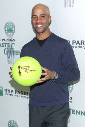 James Blake (33), der Tennisspieler bei der BNP Paribas Taste of Tennis Party im Vorfeld der US-Open am 22.8.2013 in New York 14th Annual BNP Paribas Taste of Tennis - Arrivals 