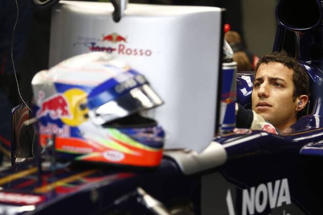 Motorsports: FIA Formula One World Championship 2013, Grand Prix of Belgium, 19 Daniel Ricciardo (AUS, Scuderia Toro Rosso), xHOCHxZWEIx