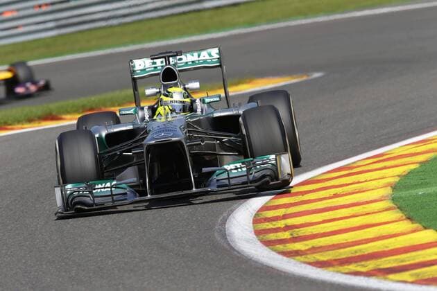Nico Rosberg (Mercedes GP) Formel 1 GP Belgien 2013 Formel 1 Grand Prix Belgien 2013