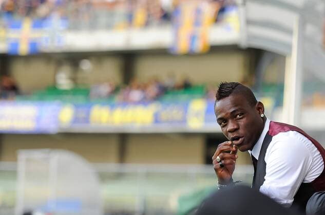 Football - soccer: Serie A, Hellas Verona - AC Mailand, mario balotelli xHOCHxZWEIx xItalyxPhotoxPressx 