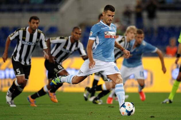 Antonio Candreva Lazio Roma 25 08 2013 Stadio Olimpico Football Calcio 2013 2014 Serie A Lazio vs Udinese AntoniettaxBaldassarre