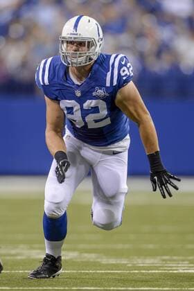 August 24, 2013: Indianapolis Colts defensive end Bjoern Werner (92) during the 2013 NFL American Football Herren USA preseason game between the Indianapolis Colts and the Cleveland Browns at Lucas Oil Stadium in Indianapolis, IN. NFL American Football Herren USA AUG 24 Preseason - Browns at Colts Icon082413145 EDITORIAL USE ONLY
