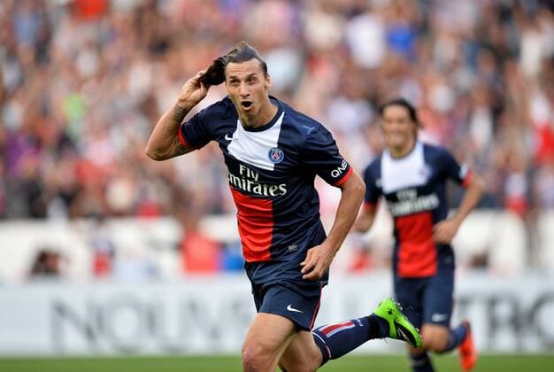 Zlatan Ibrahimovic (psg) FOOTBALL : Paris SG vs Guingamp - Ligue 1 - 31 08 2013 AnthonyBIBARD FEP Panoramic 