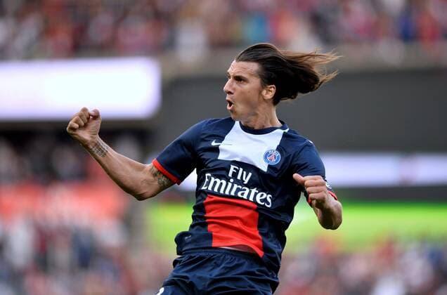 Zlatan Ibrahimovic (psg) FOOTBALL : Paris SG vs Guingamp - Ligue 1 - 31 08 2013 AnthonyBIBARD FEP Panoramic 