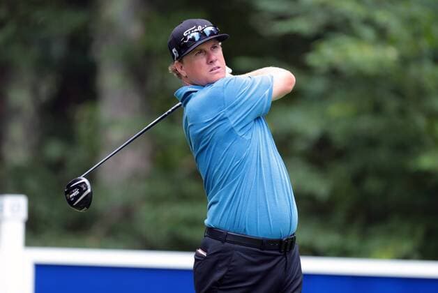 August 31, 2012: Charley Hoffman on the 9th tee during the Second Round of the Deutsche Bank Championship at TPC Boston, Norton, MA on August 31, 2013. GOLF: AUG 31 PGA Golf Herren - Deutsche Bank Championship - Second Round Icon4821308310022 EDITORIAL USE ONLY