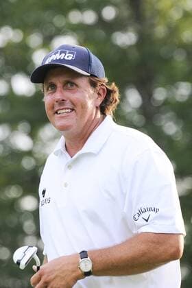 Sept. 1, 2013 - Norton, Massachusetts, USA - September 1, 2013 - Norton, Massachusetts, U.S. - Phil Mickelson makes his way to the 17th tee box during the third round of the Deutsche Bank Championship, FedEx Cup playoffs held at the Tournament Players Club in Norton Massachusetts. Eric Canha CSM PGA Golf Herren 2013: Deutsche Bank Championship SEP 01 - ZUMAc04