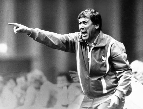 Bundestrainer Petre Ivanescu (BR Deutschland) angefressen