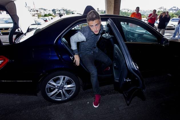 Ricky van Wolfswinkel of Holland Netherlands Team arrive in Noordwijk on September 2, 2013 at Grand Hote Huis ter Duin at Noordwijk aan Zee, The Netherlands. Netherlands Team arrive in Noordwijk World Cup qualifier 2013 2014 xVIxLaurensxLindhoutxIVx 1767751