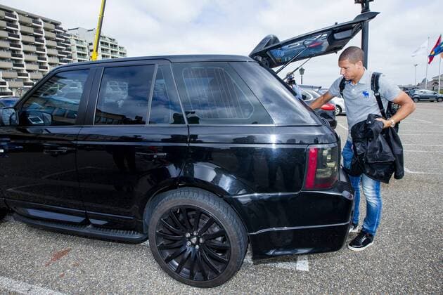 Jeffrey Bruma of Holland Netherlands Team arrive in Noordwijk on September 2, 2013 at Grand Hote Huis ter Duin at Noordwijk aan Zee, The Netherlands. Netherlands Team arrive in Noordwijk World Cup qualifier 2013 2014 xVIxLaurensxLindhoutxIVx 1767757