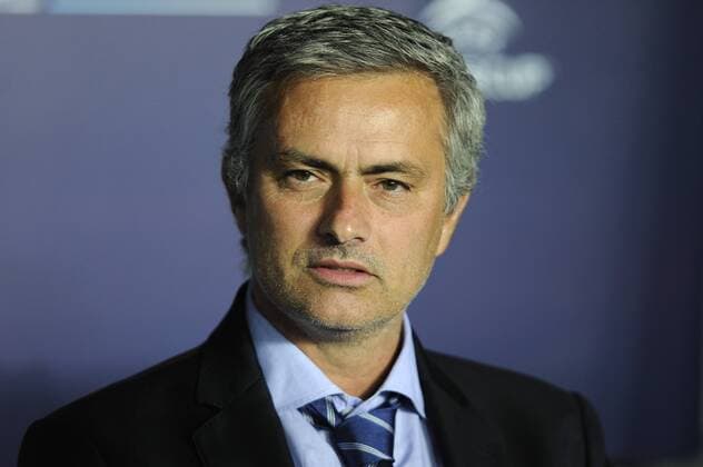 Jose MOURINHO,Trainer (Chelsea FC),Einzelbild,angeschnittenes Einzelmotiv,Portraet,Portrait,Porträt. Fussball UEFA Super Cup Finale FC Bayern München -Chelsea FC 5-4 n.E. Saison2013 14, Eden Arena in Prag am 30.08.2013.