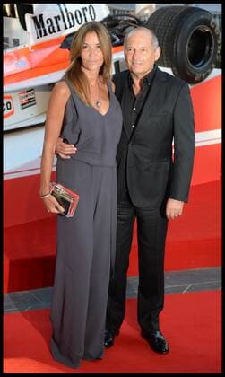 Rush - UK film premiere. Ron Dennis and Lisa Dennis during the Rush - UK film premiere, Odeon, London, United Kingdom. Monday, 2nd September 2013. Picture by AndrewxParsons i-Images AndrewxParsonsx xi-Images  IIM-0376-0106