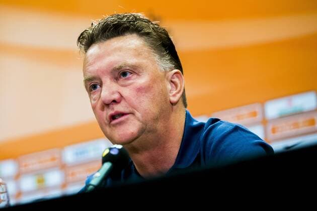 Coach Louis van Gaal of Holland during the press meeting of the Netherlands on September 4, 2013 at Grand Huis ter Duin in Noordwijk aan Zee, The Netherlands. Press Meeting Dutch Team World Cup qualifier 2013 2014 xVIxLaurensxLindhoutxIVx 1771011