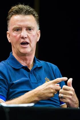 Coach Louis van Gaal of Holland during the press meeting of the Netherlands on September 4, 2013 at Grand Huis ter Duin in Noordwijk aan Zee, The Netherlands. Press Meeting Dutch Team World Cup qualifier 2013 2014 xVIxLaurensxLindhoutxIVx 1771022