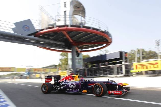 Motorsports: FIA Formula One World Championship 2013, Grand Prix of Italy, 1 Sebastian Vettel (GER, Infiniti Red Bull Racing), xHOCHxZWEIx